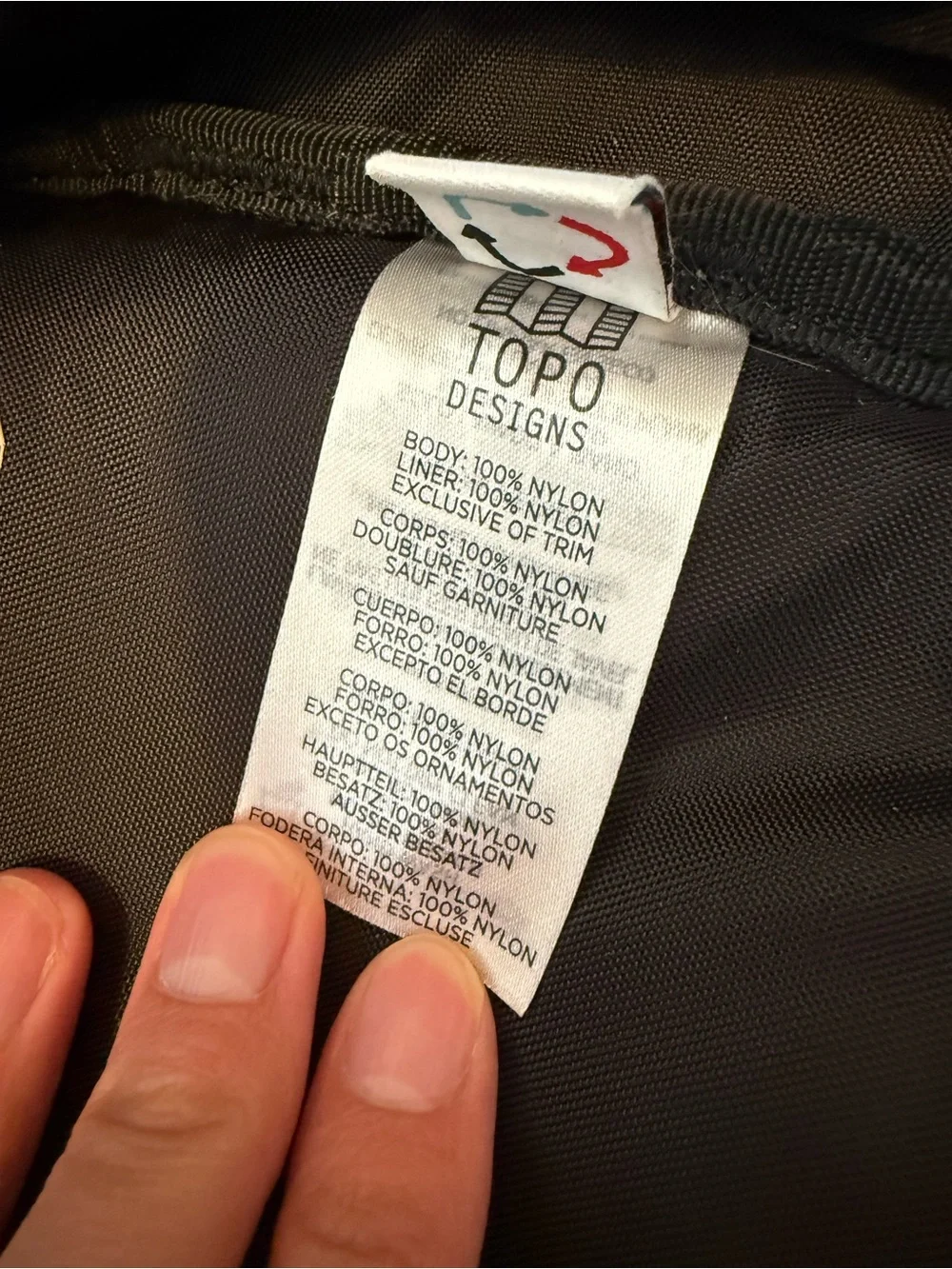 Topo Designs durable topo